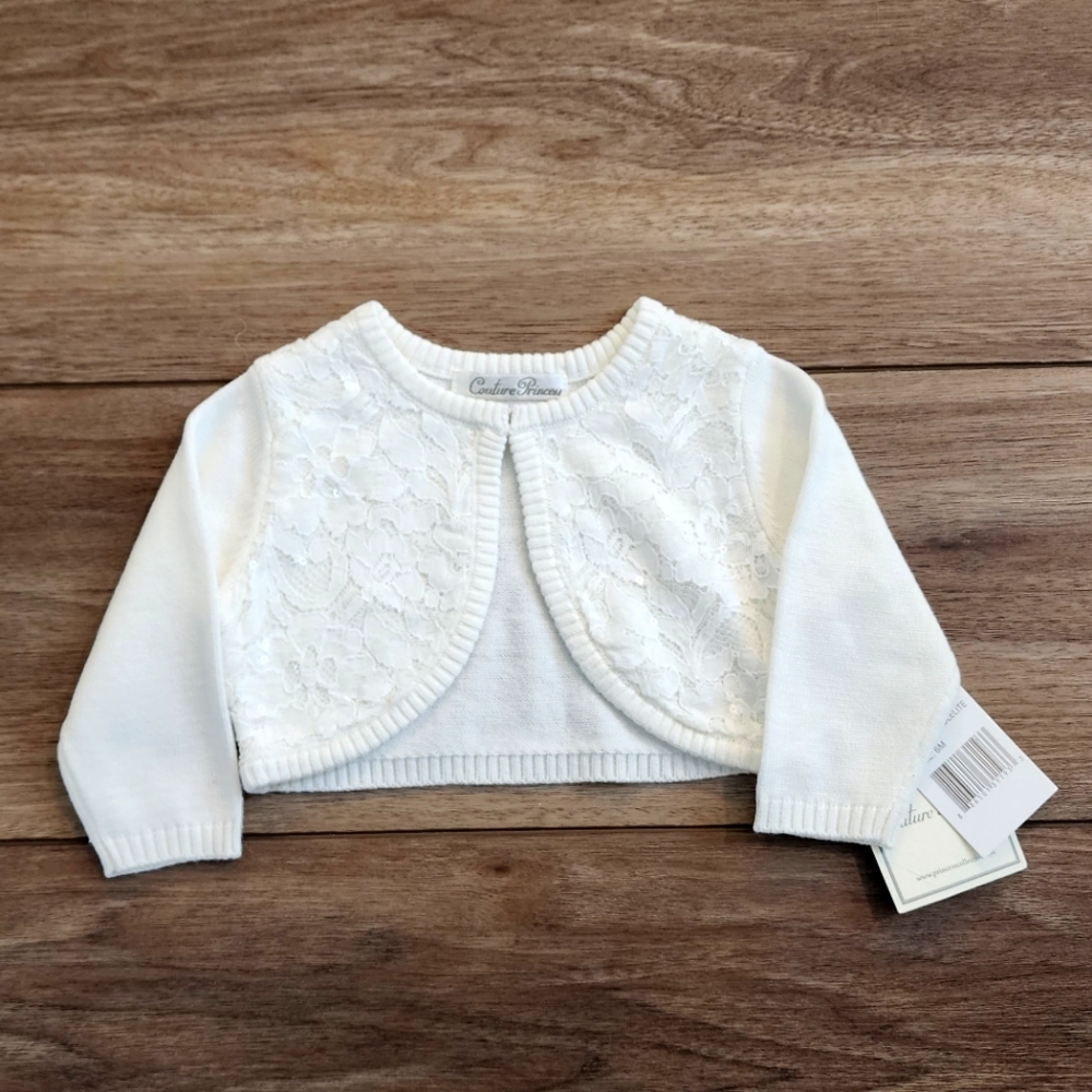 Ivory Dressy Cardigan